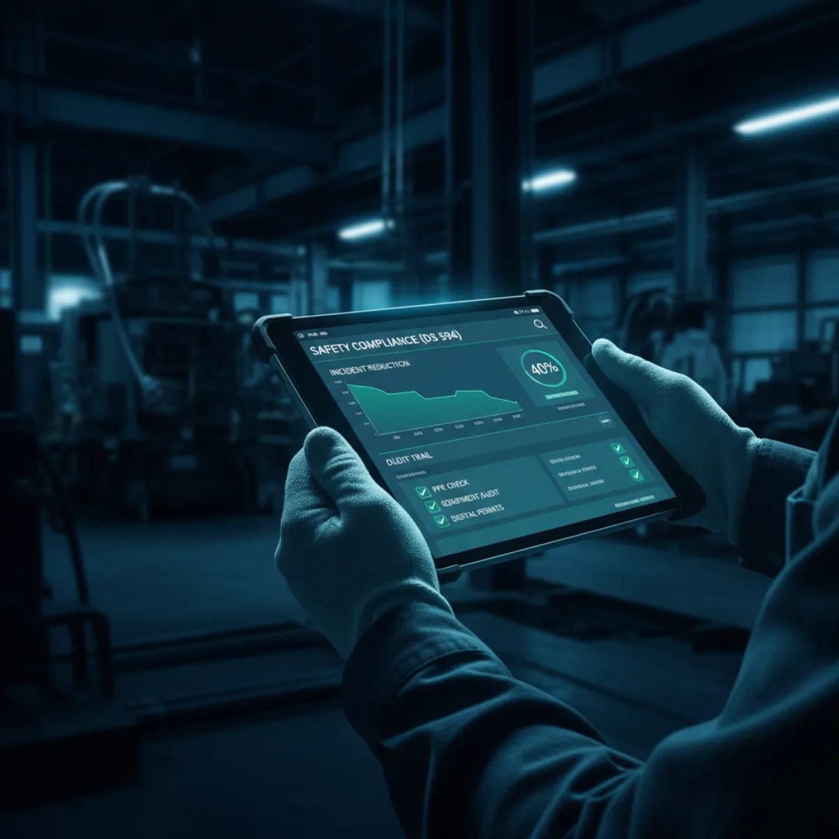Safety Compliance (DS 594): A Real Site Reduced Incidents 40% With Digital Checklists