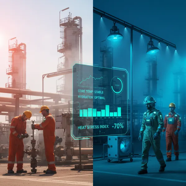 Case Study: 9 Best Practices for Heat Stress Controls in Oil & Gas